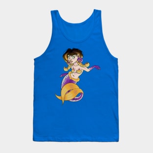 Pixel Mermaid Tank Top